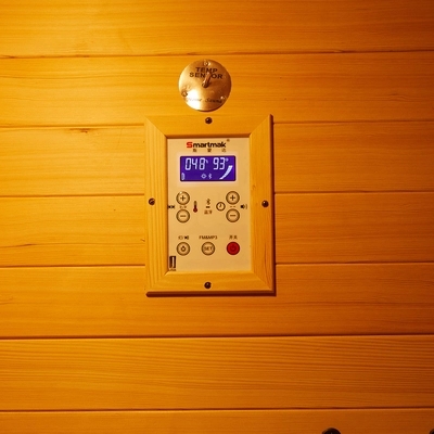 Wood Infrared Combined Sauna Steam Room Canada Red Cedar